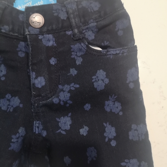 5 for 25$💛old navy floral skinny jeans - Picture 3 of 5